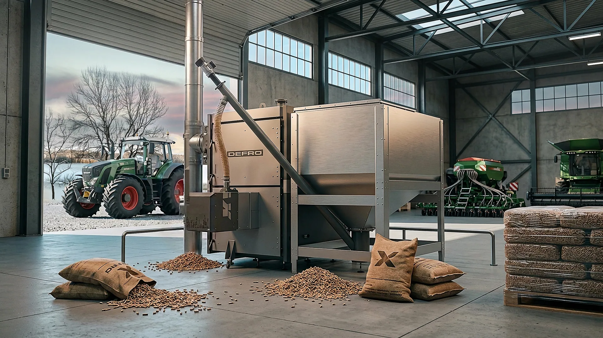 Defro Bio Slim Max pelletketel