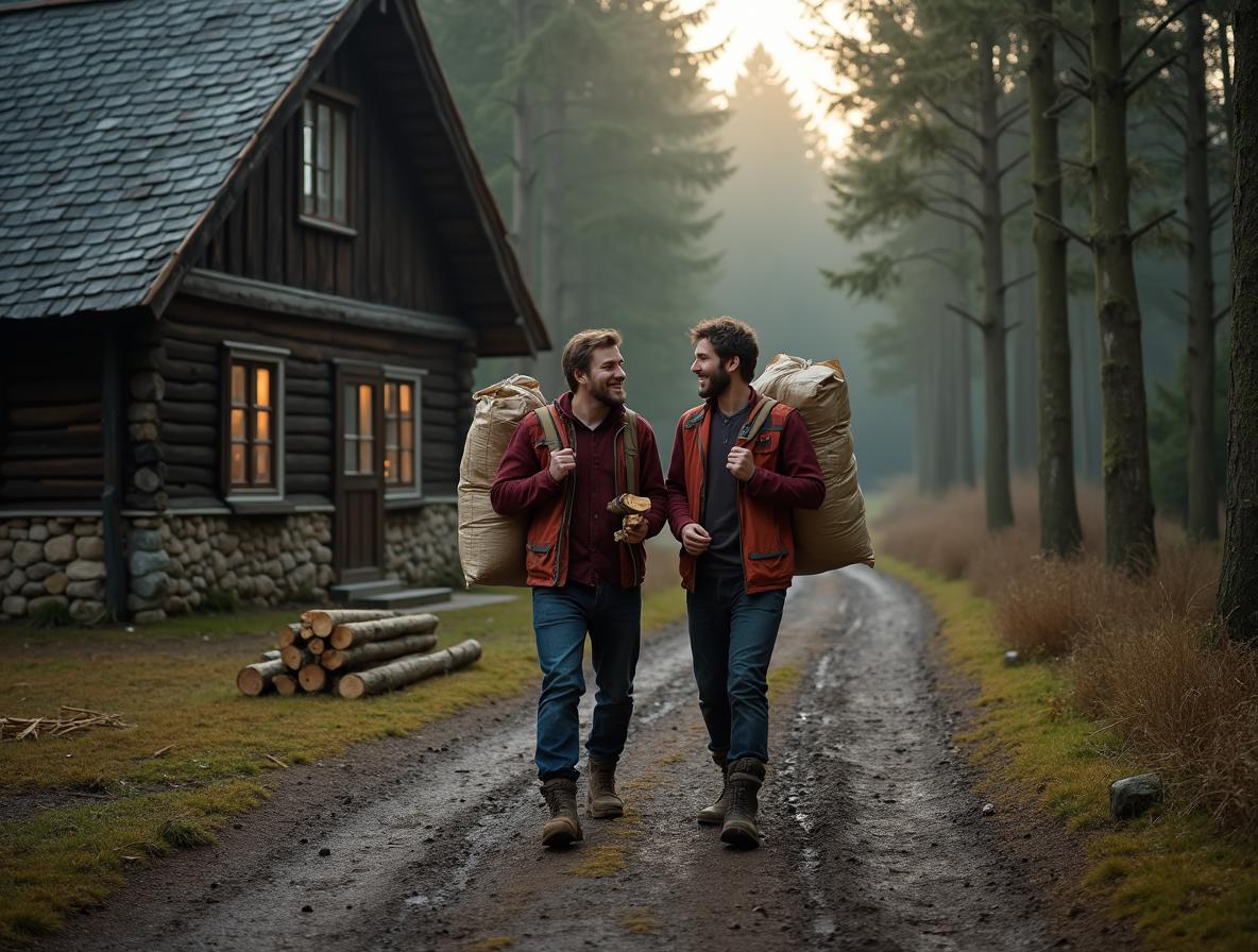 Mensen en sfeer, passend bij het comfort en de betrouwbaarheid van de Fire Wood Duo.